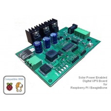 5Volt 2.5Amp Digital UPS Board (Solar Panel Connectable)