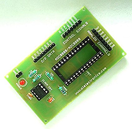 OLatus ADC 0808/0809 INTERFACE BOARD (555 based in built clock) for RASPBERRY PI ARDUINO AVR PIC 8051 by OL ELECTRONICS 