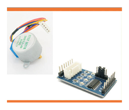5V Stepper Motor 28BYJ-48 With Drive Test Module Board ULN20 in chennai