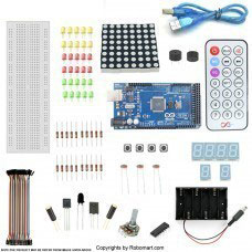  Mega 2560 R3 Starter Kit with 16 basic Arduino Project