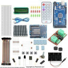  MEGA2560 R3+2-Channel 12V Relay Starter Kit With 18 Basic Arduino Projects