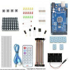  MEGA 2560 R3 Starter Kit With Basic Arduino Projects