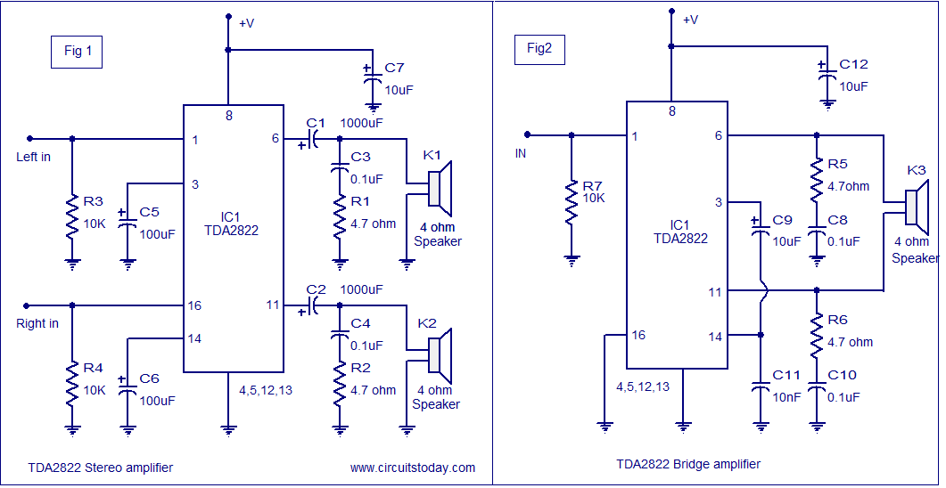 Lm4910 headphone amplifier