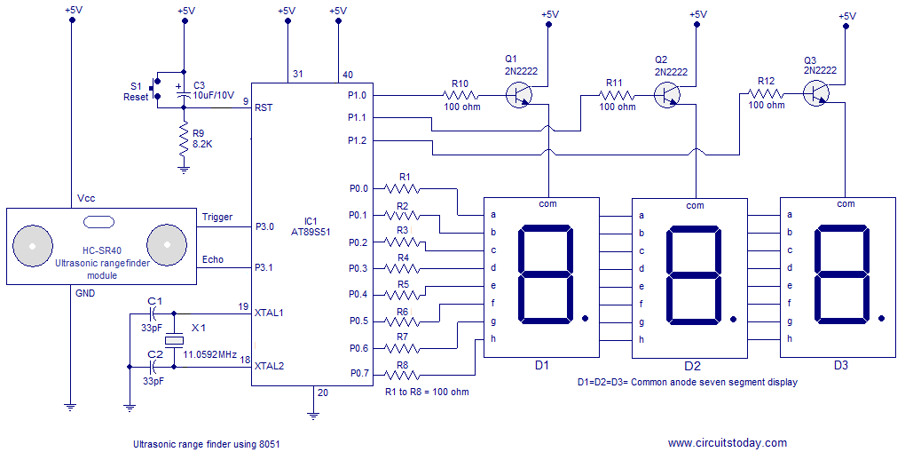 visitor counter using 8051 