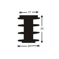 HeatSink Type PI11 - 35 mm [K1] Power Diodes / SCR-Heatsinks