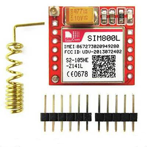 SIM800L GPRS GSM Module MicroSIM card TTL Serial Port SIMCOM - HBK0004