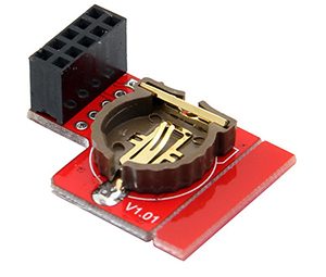 I2C RTC DS1307 RTC Real Time Clock Module for Raspberry Pi - Red  in chennai 