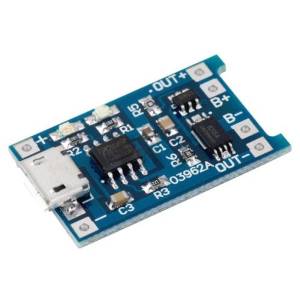 Micro USB 5V 1A 18650 Lithium Battery Charger Board With Protection Module