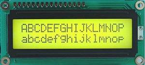 16x2 LCD Display 